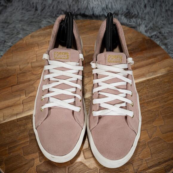Keds Jump Kick Duo Lace Up, Sneaker Women’s, Light Pink Suede Size 7.5 M - Picture 3 of 10